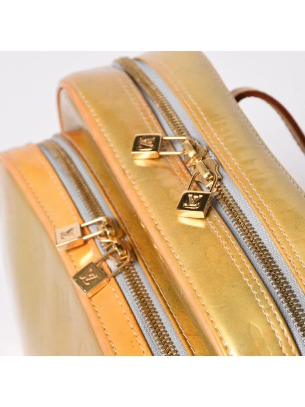 Louis Vuitton Murray Marley Backpack Monogram Vernis Yellow Brown